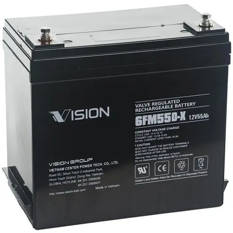 Extra rabatt Vision 6FM55 Batteri